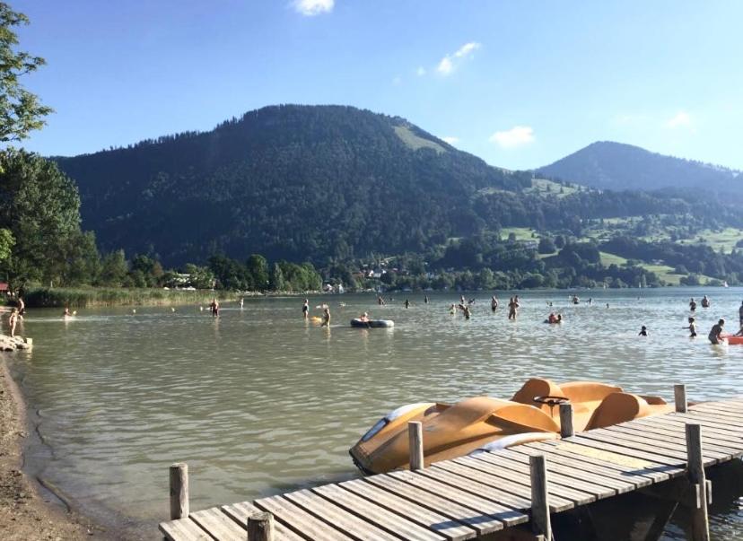 Fewo Alpenwiese Mit Hallenbad&Sauna 米森-维尔哈姆斯 外观 照片